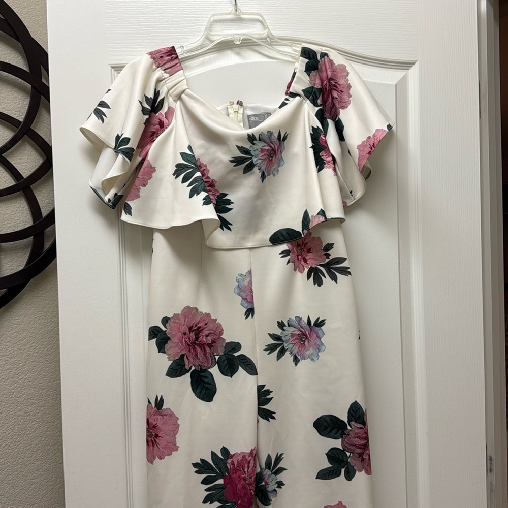 Floral jumpsuit
